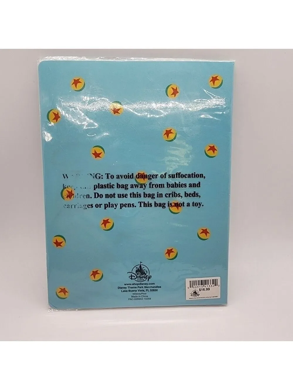 NEW Disney Theme Parks The World of Pixar Sticky notes folder notepad set